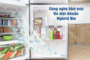 Tủ lạnh Toshiba và công nghệ khử mùi kháng khuẩn Duo Hybrid
