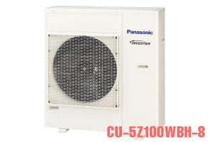 Dàn nóng điều hòa multi Panasonic CU-5Z100WBH-8
 	2 chiều - 34000BTU (10.0KW) - Gas R410a
 	1 nóng 5 lạnh tiết kiệm không gian lắp đặt
 	Dàn tản nhiệt chống ăn mòn, độ bền cao
 	Xuất xứ: Chính hãng Malaysia
 	Bảo hành: Chính hãng 12 tháng