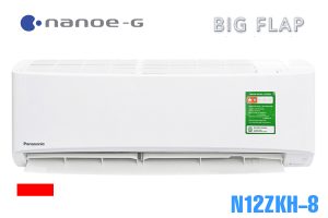 Model mới ra mắt 2023
 	Điều hòa Panasonic N12ZKH-8
 	1 chiều - 12.000BTU (1.5HP) - Gas R32
 	Kiểu dáng sang trọng, hiện đại
 	Làm lạnh nhanh, Nanoe-G khử mùi diệt khuẩn
 	Xuất xứ: Chính hãng Indonesia
 	Bảo hành: Máy 1 năm, máy nén 7 năm