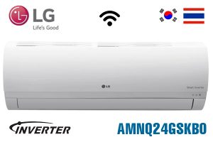 Dàn lạnh treo tường điều hòa multi LG AMNQ24GSKB0
 	1 chiều - 24000BTU (2.5HP) - Gas R410a
 	Thiết kế hiện đại, đường nét tinh tế
 	Làm lạnh nhanh chóng, mát lạnh dễ chịu
 	Xuất xứ: Chính hãng Thái Lan
 	Bảo hành: Chính hãng 12 tháng